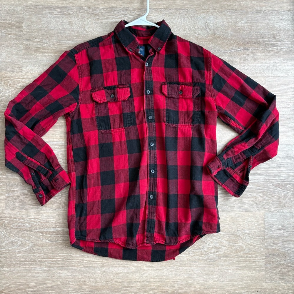 Grateful Dead Upcycled Flannel Shirt - Picture 5 of 7